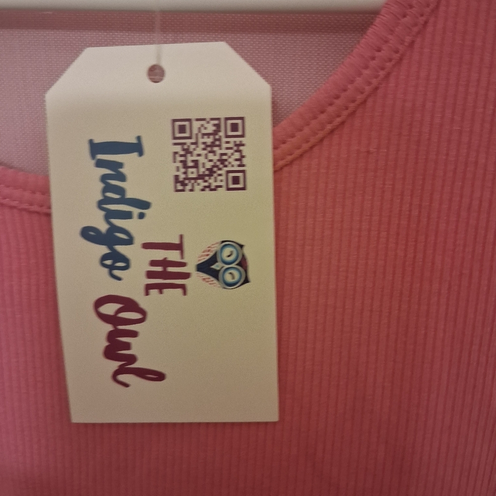 Zenana Outfitters Pink Ribbed Tank Top - Picture 2 of 5